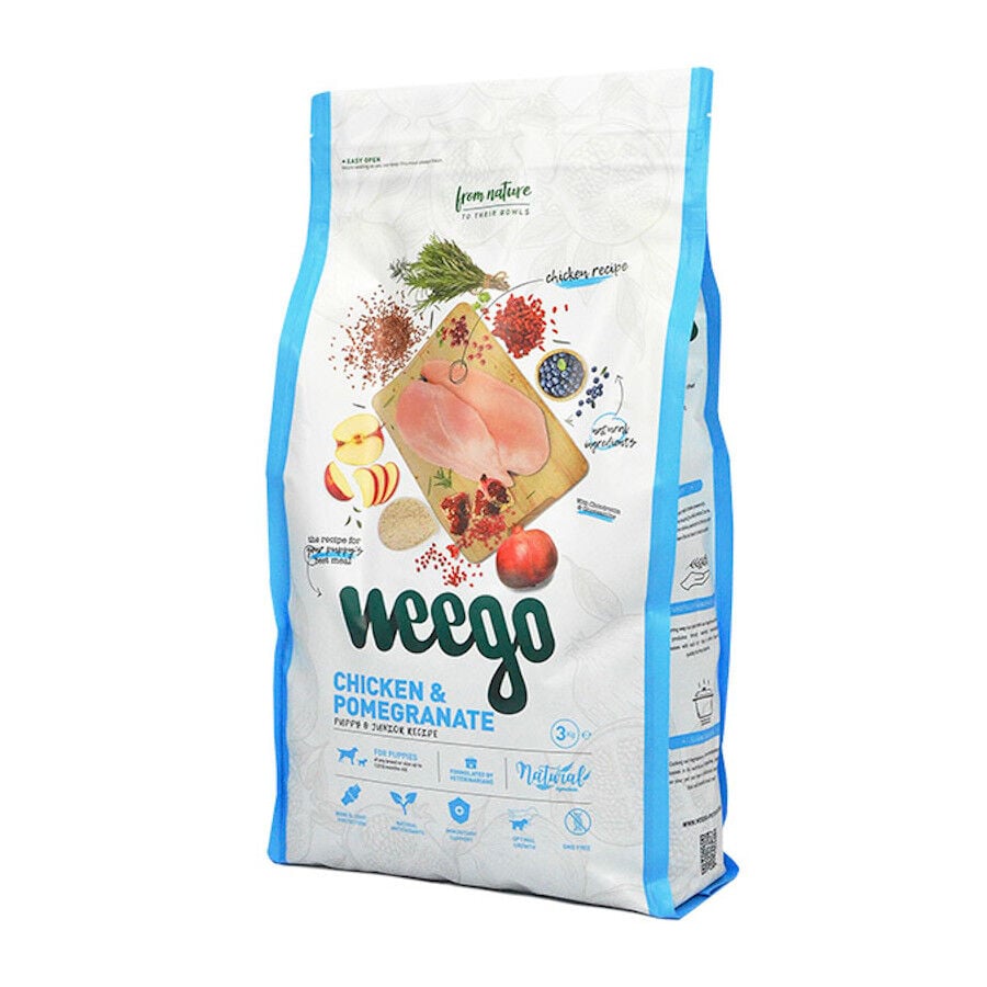 12 kg Weego Pollo y Granada pienso para perros, , large Imagen numero 1